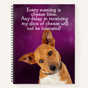 Gedanken vom Hund Notizbuch