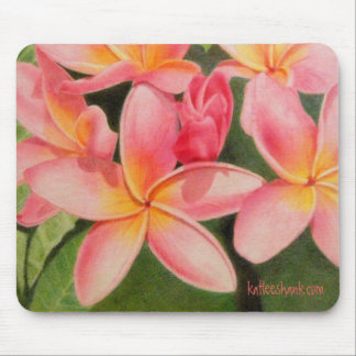 Gedanken von Plumeria mousepad