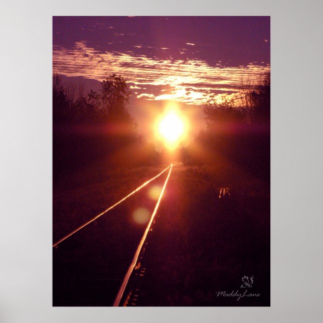 Gedankenbahn von Miyspirit Poster (Vorne)