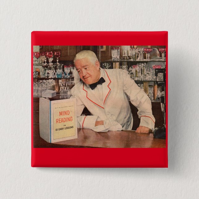 Gedankenlesen im Bar Button (Vorderseite)