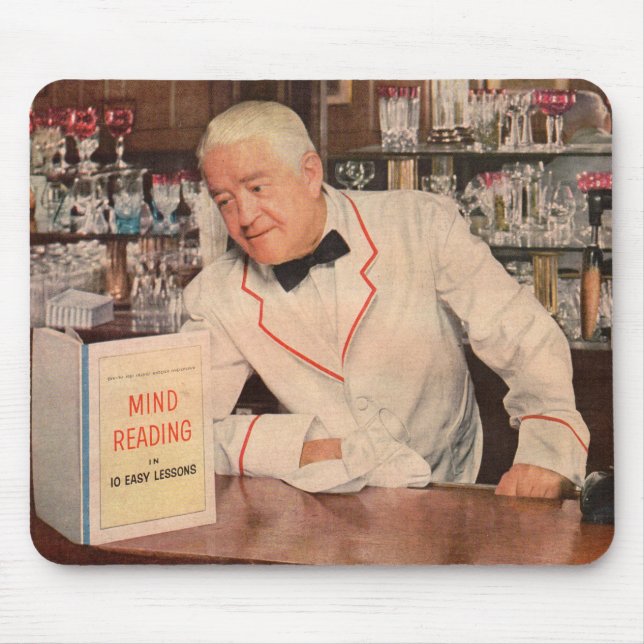 Gedankenlesen im Bar Mousepad (Vorne)