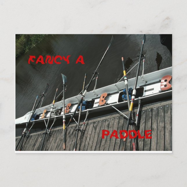 GEDC2103, PADDLE , EXTRAVAGANT A POSTKARTE (Vorderseite)