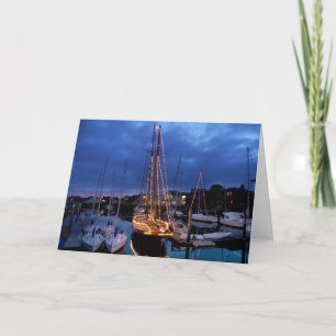 Gedeckt heraus für die Feiertage Feiertagskarte