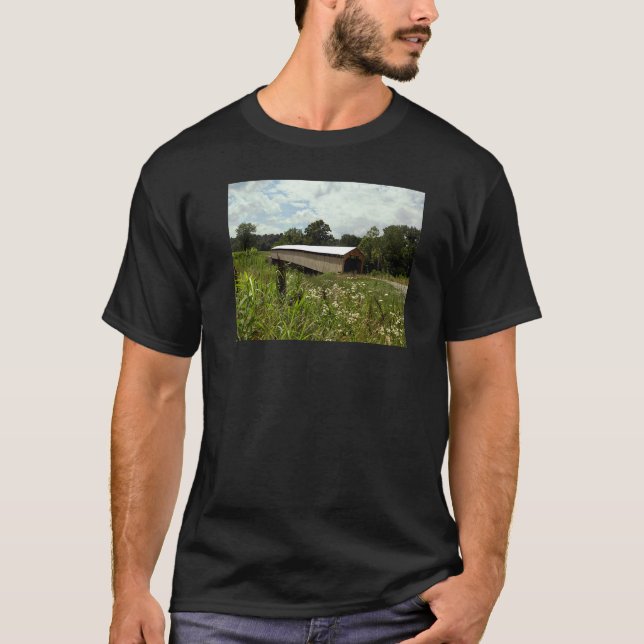 Gedeckte Brücke Beech Fork T-Shirt (Vorderseite)