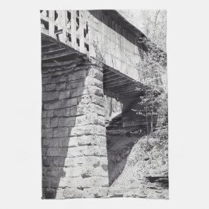 Gedeckte Brücke Geschirrtuch