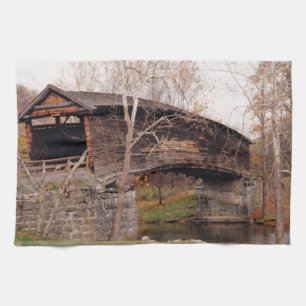 Gedeckte Brücke Küchentuch