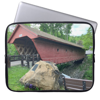 Gedeckte Brücke Laptopschutzhülle