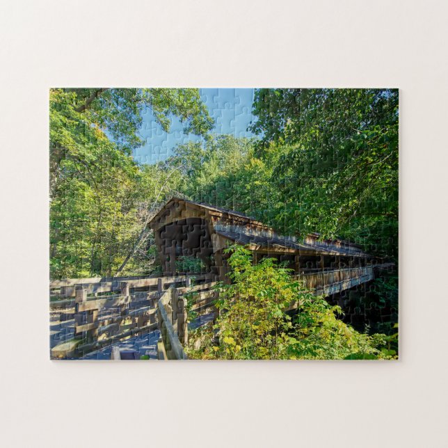 Gedeckte Brücke Ohio. (Horizontal)