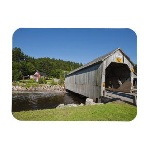 Gedeckte Brücke über den Irish River, St. Martins, Magnet