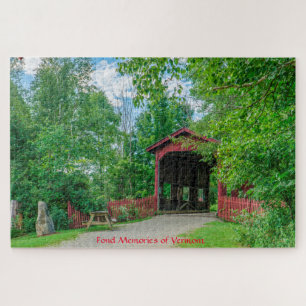 Gedeckte Brücke Vermont Puzzle