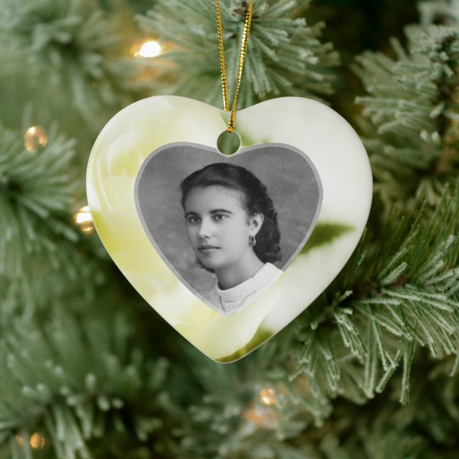 Gedeckte Erinnerung Keramikornament (Baum)