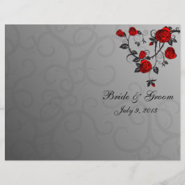 Gedeckte Hochzeitsfeierprogramme für verzauberte R