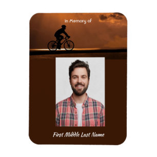 Gedenk Andenken Radfahren Fahrrad Radtouristik Magnet