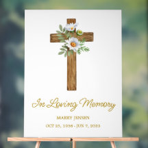 Gedenk Funeral Daisy Kreuz