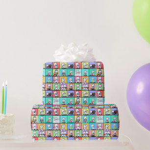Gedenk-KiniArt Westies Geschenkpapier