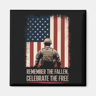 Gedenk-Patrioten-Flagge Design Veterans Day 4. Jul Magnet