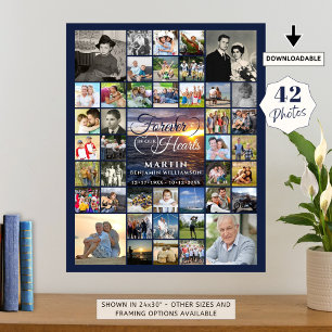 Gedenk Sonnenuntergang 42 Foto FOREVER IN UNSEREN Poster