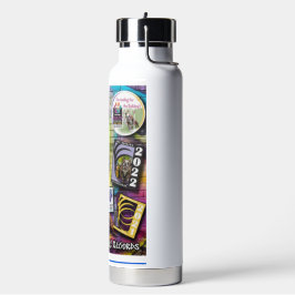 Gedenkbotschaft für Hunde Wasserflasche Trinkflasche