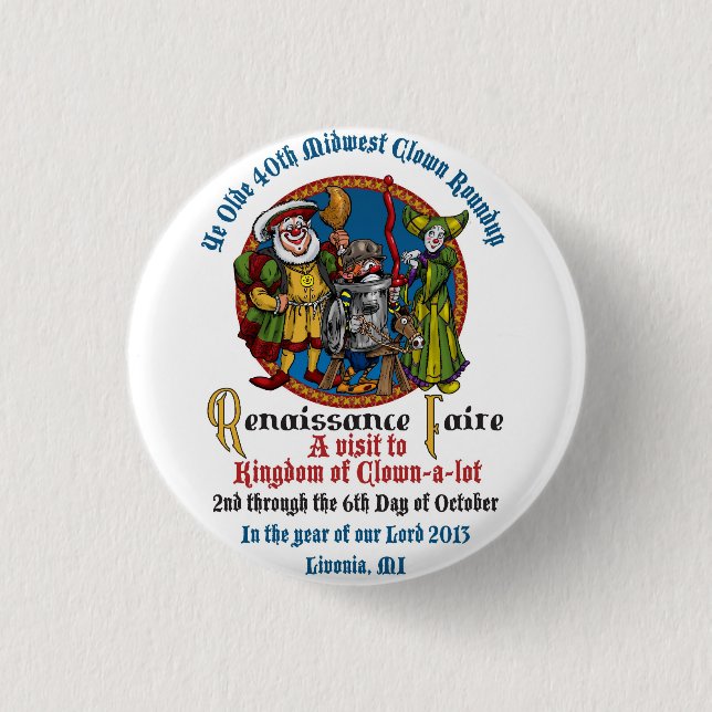 GedenkButtone MCA 40. Button (Vorderseite)