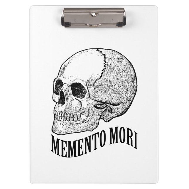 Gedenke des Todes Klemmbrett (Vorderseite)