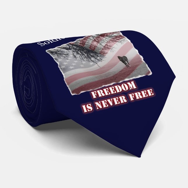 Gedenkehrer oder Friedensbeauftragter Krawatte (Gerollt)