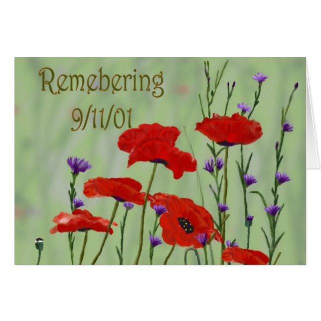 Gedenken an den 11. September, Patriot's Day, Vere (Vorderseite (Horizontal))