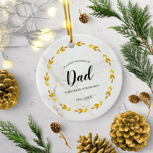 Gedenken an den Vater Keramik Ornament (Von Creator hochgeladen)