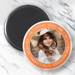 Gedenken an ein benutzerdefiniertes Foto für die E Magnet<br><div class="desc">Dieses einfache und klassische Design besteht aus Serifentypografie und fügt ein benutzerdefiniertes Foto hinzu.</div>