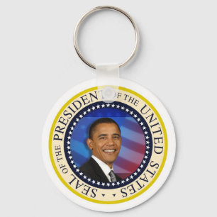 Gedenkfeier des PRÄSIDENTEN OBAMA Schlüsselanhänger