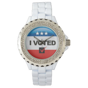 Gedenkfeier ・ Erste Wahl ・ Ich habe abgestimmt Armbanduhr
