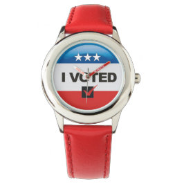 Gedenkfeier ・ Erste Wahl ・ Ich habe abgestimmt Armbanduhr