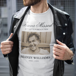 Gedenkfeier Foto Erinnerung T-Shirt