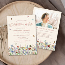 Gedenkfeier für die moderne Wildblume