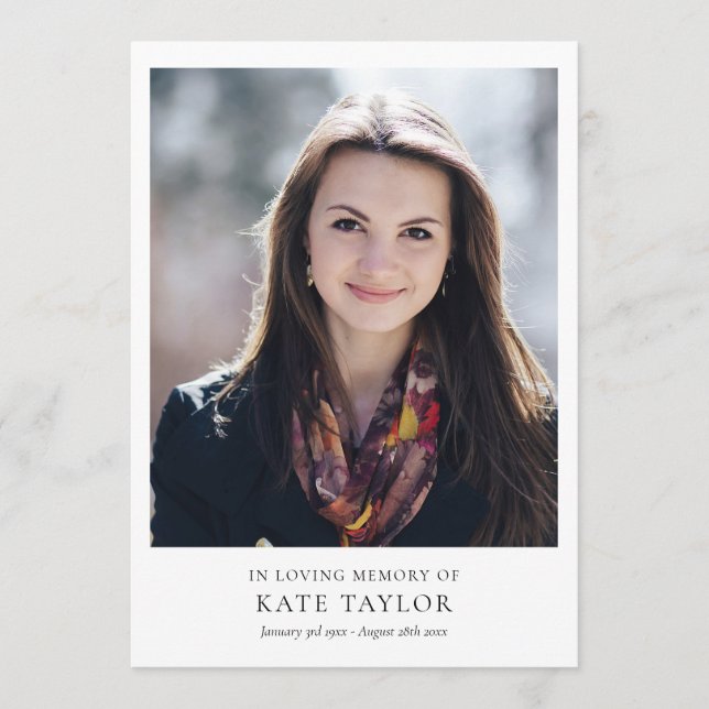 Gedenkfeier zum Foto der Neuzeit Programm (Vorderseite)