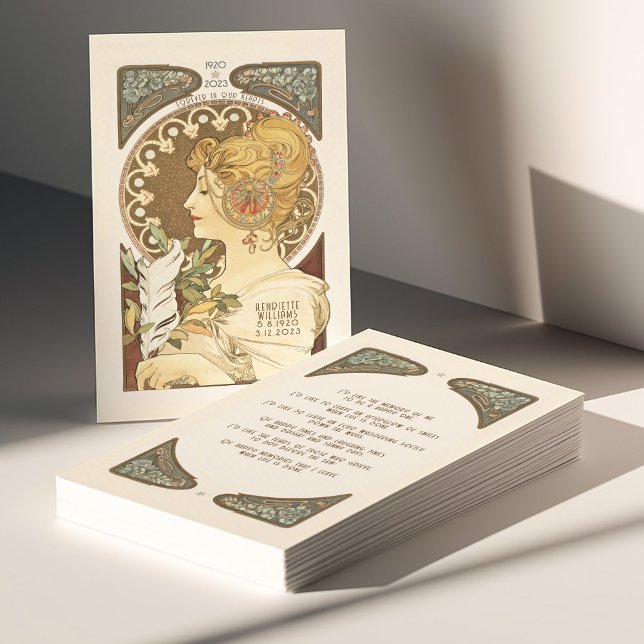 Gedenkgedicht Beerdigung Gefallen Mini-Lesezeichen Visitenkarte (Von Creator hochgeladen)