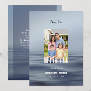 Gedenkkarte Einladung