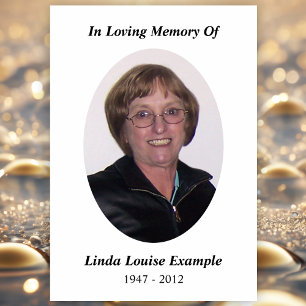 Gedenkkarte Einladung