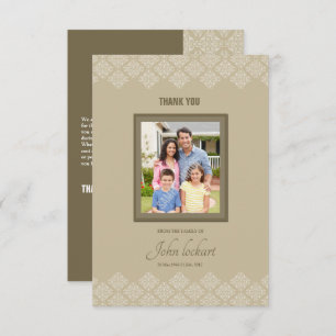 Gedenkkarte Einladung