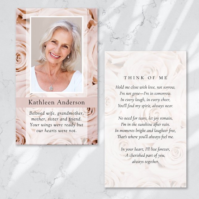 Gedenkkarte mit Rosen-Rosen-Rosen (Von Creator hochgeladen)