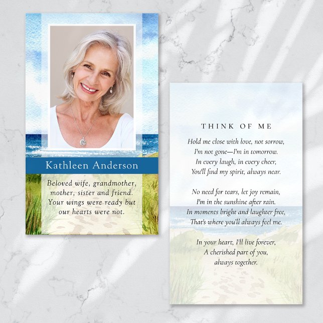 Gedenkkarte zur Beerdigung des Wasserfarbenraums (Von Creator hochgeladen)