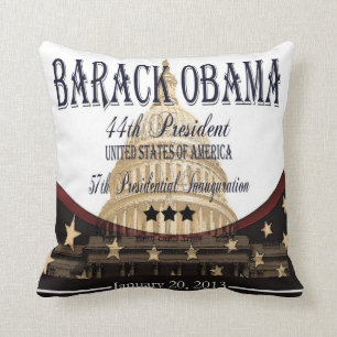 Gedenkkissen Obama-Einweihungs-2013 Kissen