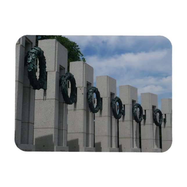 Gedenkkräne des Zweiten Weltkriegs I Magnet (Horizontal)
