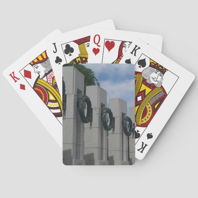 Gedenkkräne des Zweiten Weltkriegs I Spielkarten (Rückseite)
