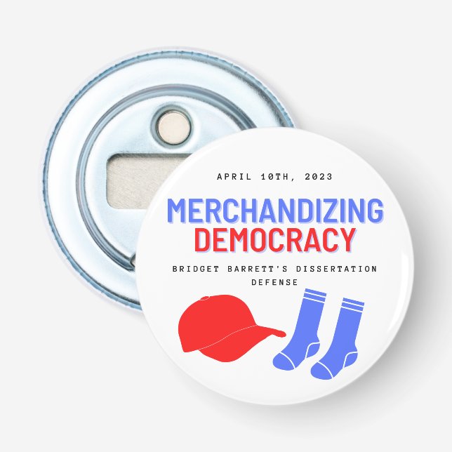 Gedenkmagnet Flaschenöffner (Vorderseite)