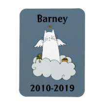 Gedenkmagnet für die Katze