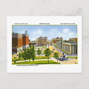 Gedenkplatz, Nashville, Tennessee Postkarte