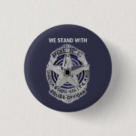 Gedenkschaltfläche der Polizeibeamten von Dallas Button
