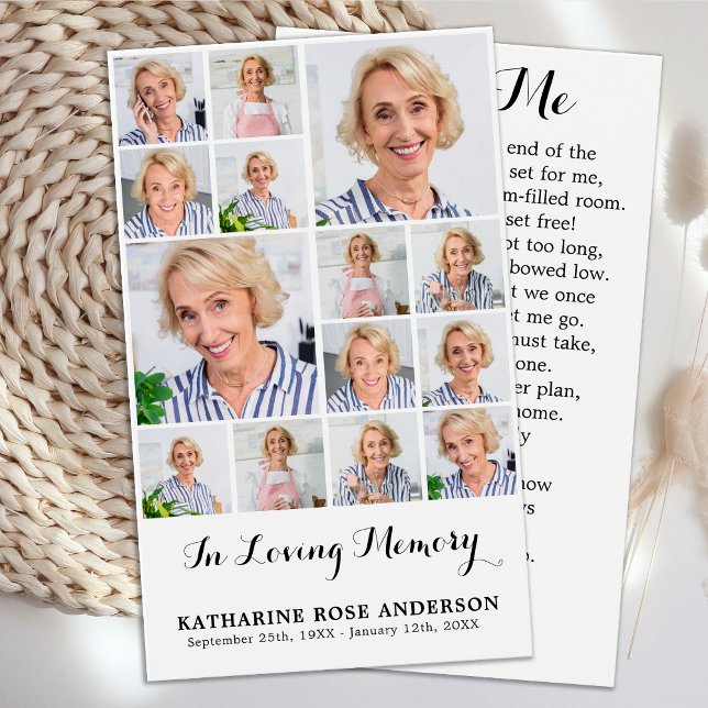 Gedenkstätte 14 Collage Beerdigungskarten (Von Creator hochgeladen)