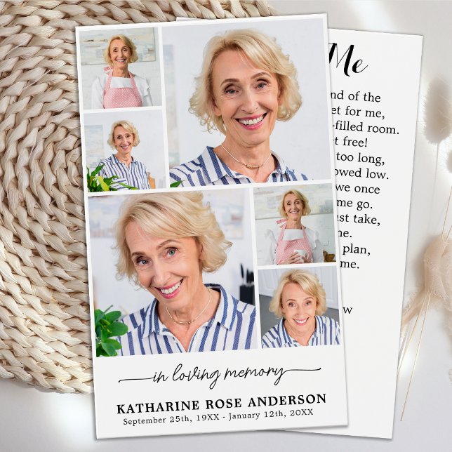 Gedenkstätte 6 Foto Collage Beerdigungskarten (Von Creator hochgeladen)