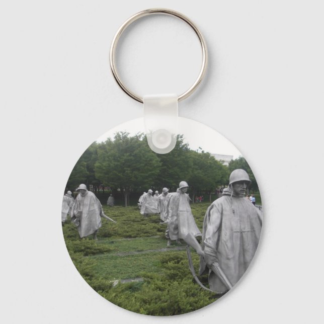 Gedenkstätte des Veteranen des Koreakrieges Schlüsselanhänger (Vorderseite)